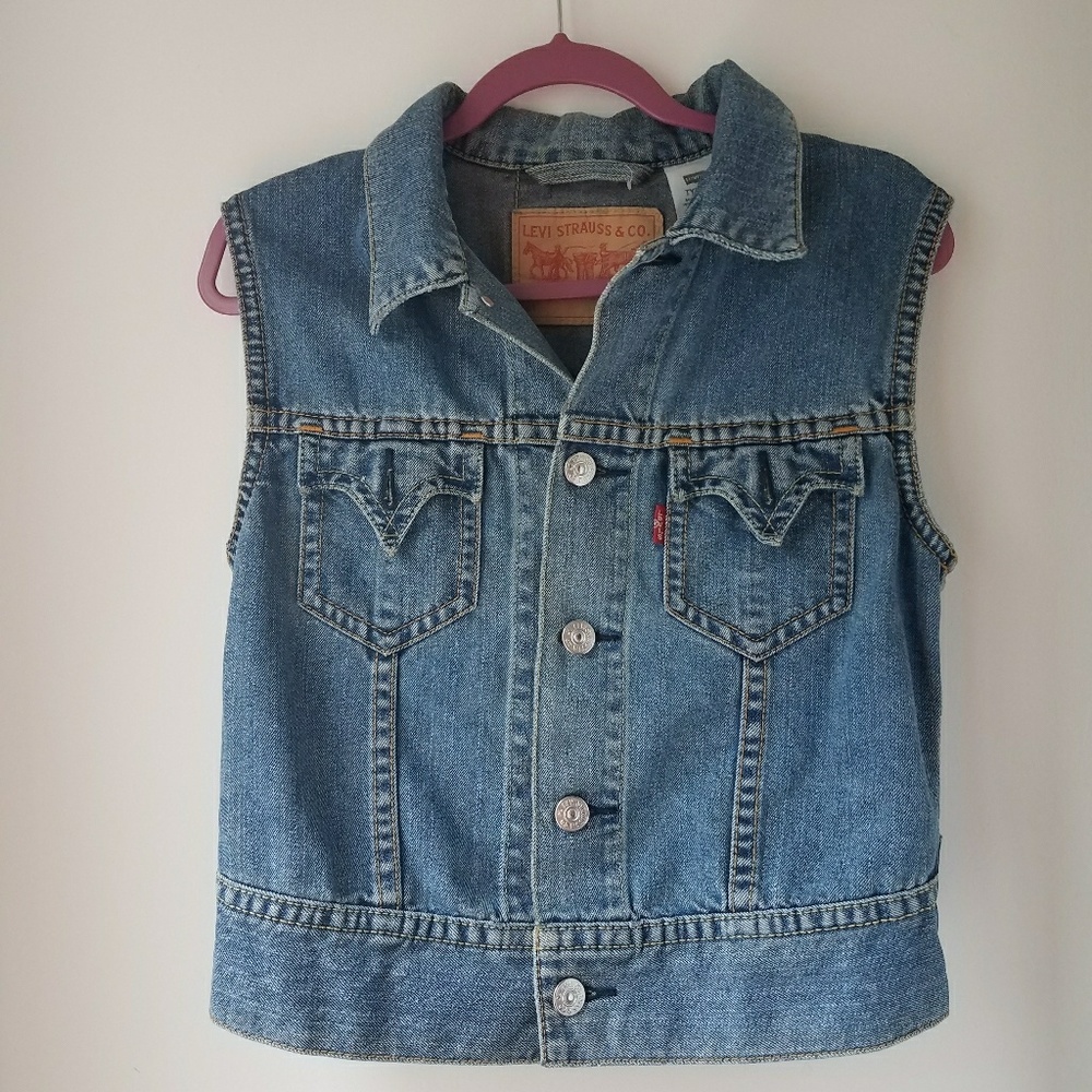 Barely Worn Levi Jean Vest